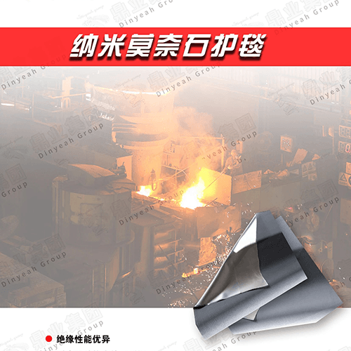 納米莫奈石護(hù)毯——1400°C高溫?zé)o畏！冶金噴濺克星，定制防護(hù)新標(biāo)桿